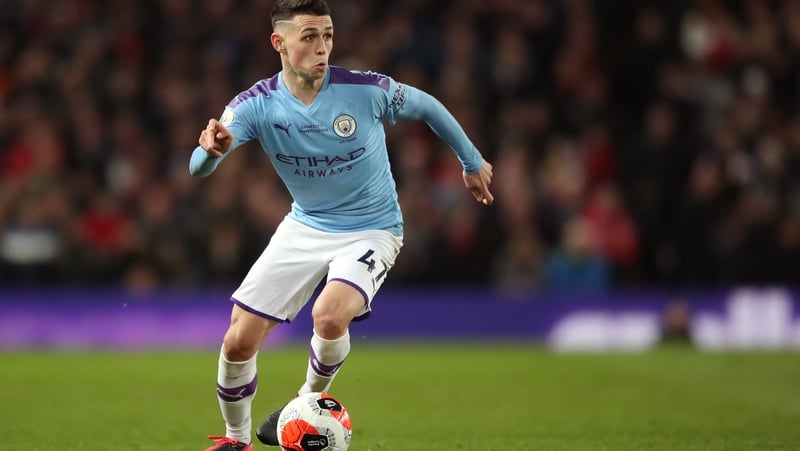 Manchester City's Phil Foden