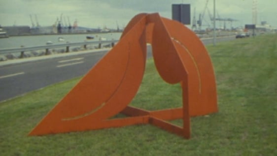 Sculpture near East Link Bridge, Ringsend (1985)