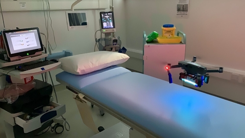 The device uses UVC, which is high frequency, short wavelength radiation