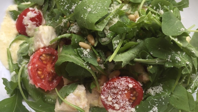 This is a simple and luxurious salad with a few choice ingredients that really pack a punch.