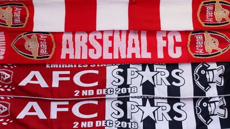 Old rivals Spurs and Arsenal are due to meet on the run-in