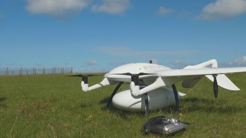 The drones were initially used to deliver insulin for diabetic use to the Aran Islands