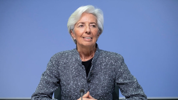 European Central Bank President Christine Lagarde