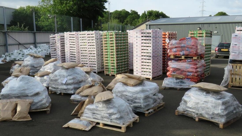 The drugs are estimated to have a street value of between £10-£12 million (Pic: National Crime Agency)