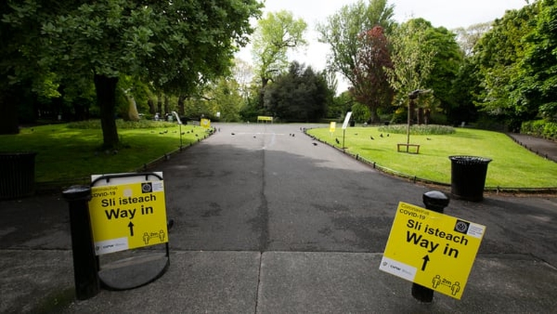 The man was charged with assault causing harm to a named woman at St Stephen's Green south on Tuesday (File photo: RollingNews.ie)