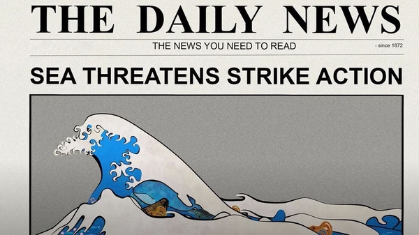 What would happen if the sea went on strike?