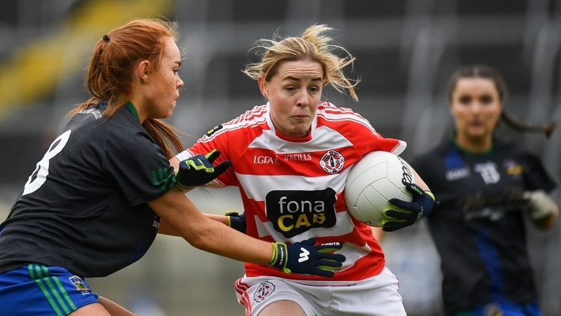 Emma Kelly in action for Naomh Pól during the 2019 All-Ireland Ladies Intermediate Club final