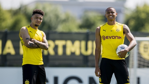 Plenty of Premier League clubs are looking at Jadon Sancho