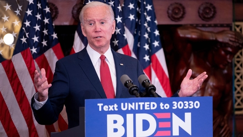 The achievement was a formality after his main rival, Vermont Senator Bernie Sanders, quit the race in April