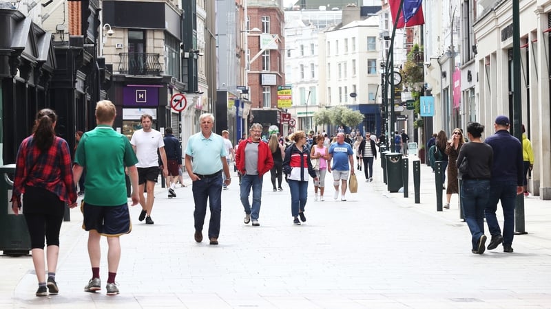 59.9% of the CSO's survey respondents rated their personal compliance with government advice and guidelines as high, compared to 80.6% in April