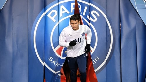 Thiago Silva and Edinson Cavani are to leave PSG