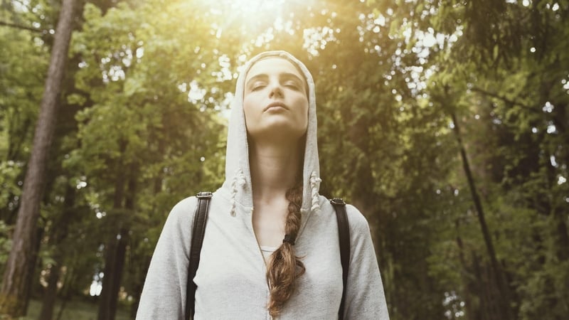 Taking a walk can help to clear the brain fog.