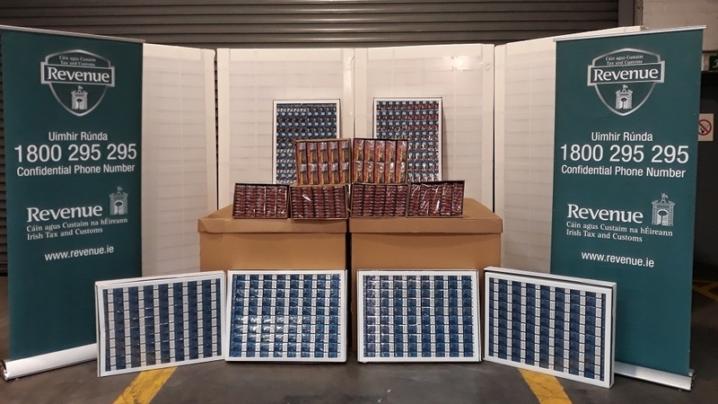 The seizure was made as part of routine profiling by Revenue officers