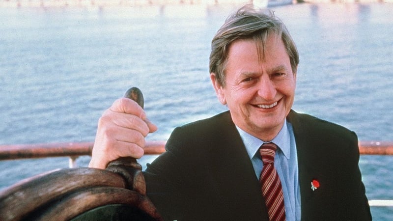 Olof Palme was murdered as he walked home from the cinema with his wife