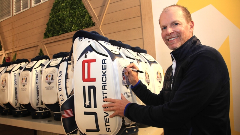 USA captain Steve Stricker