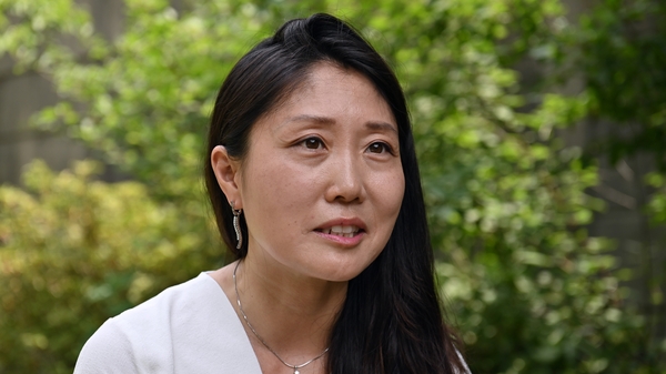 Korean-born Kara Bos grew up in Michigan