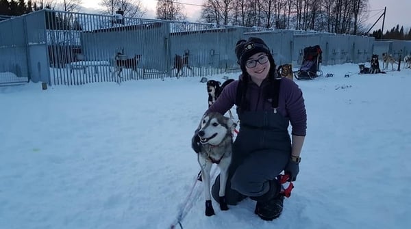 The dog sled racer flying the Irish flag - Documentary On One