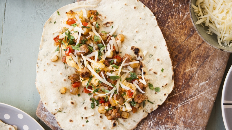 Loaded Breakfast Burritos