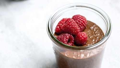 Chocolate Chia Puddings