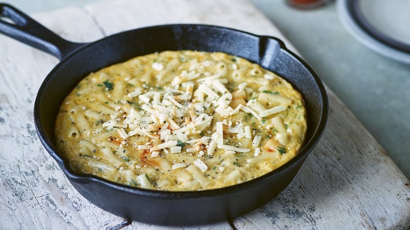 Macaroni Cheese Frittata