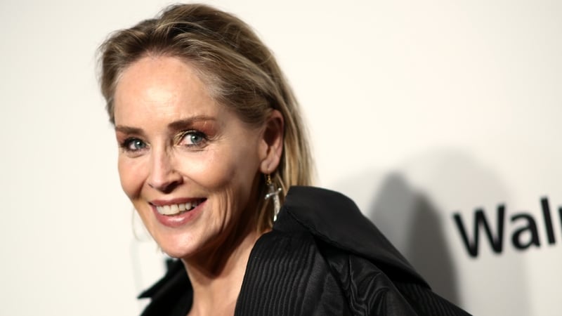 Sharon Stone stars on The Late Late Show