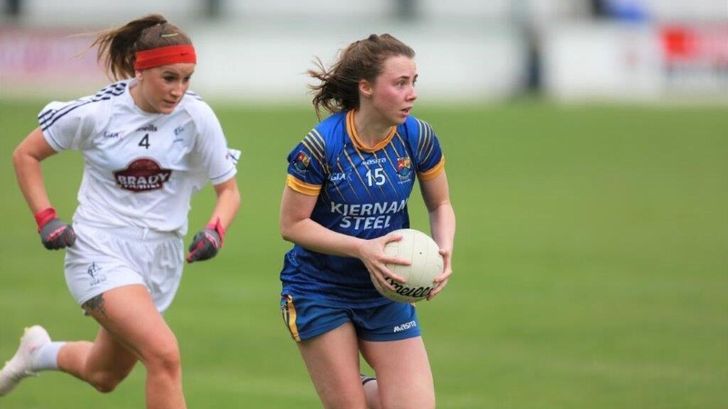 Aoife Darcy in full flight against Kildare