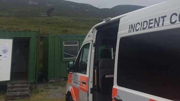 The rescue operation took over two hours to complete (Image: Mayo Mountain Rescue Team)