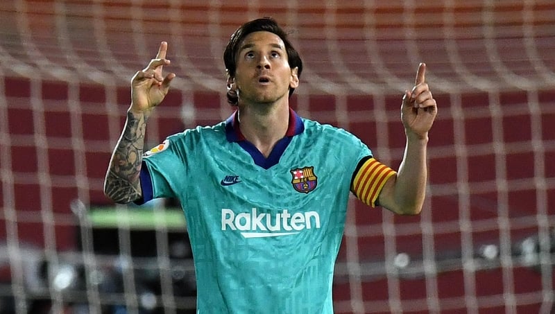 Messi rounded off the scoring after laying on two assists