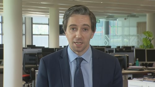 Simon Harris said measures will also be considered for schools and will be led by public health guidance