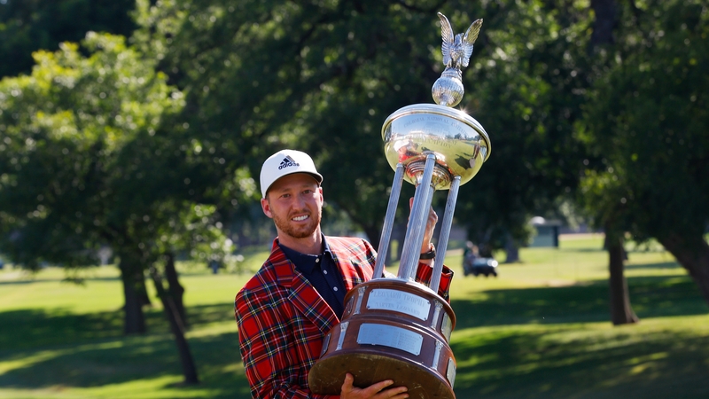 Daniel Berger secured the dramatic win with a rock-solid par at the first extra hole, the par-four 17th where Morikawa's par putt lipped out