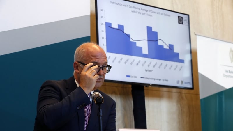 18 more people have tested positive for the virus, said Dr Tony Holohan