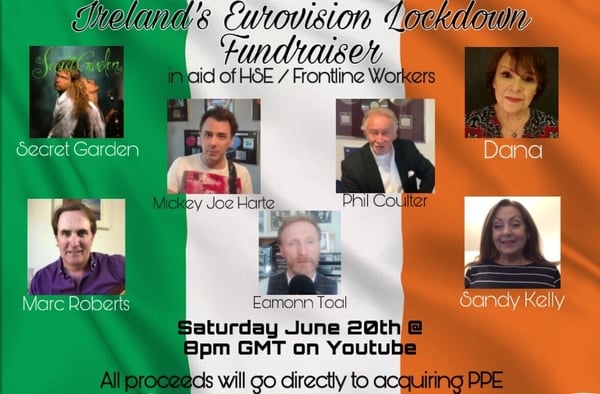The show is webcast on YouTube this Saturday evening at 8.00pm