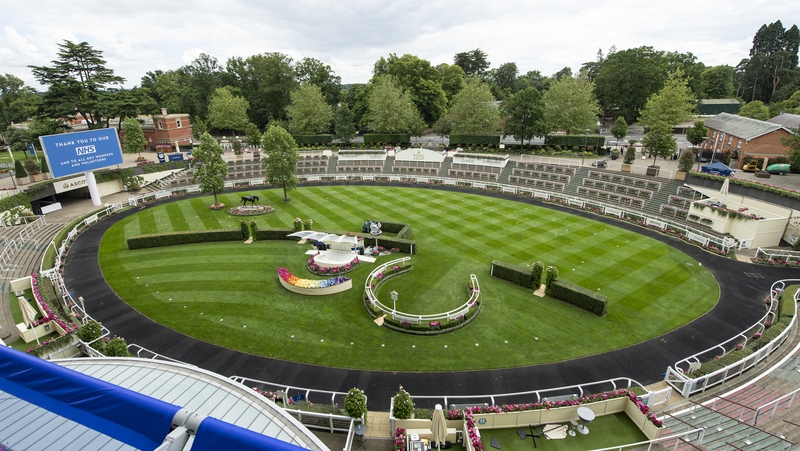 Ascot would usually welcome 300,000 racegoers through its doors across this week's five-day showpiece meeting