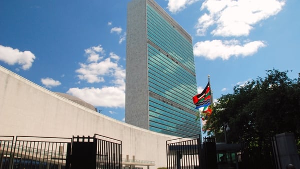 Votes were cast at the UN headquarters in New York
