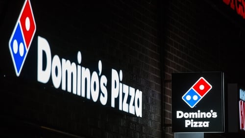 Domino's said today that supply chain issues and rising wages were starting to impact the business