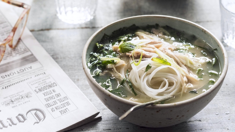Chicken and Wild Garlic Soup