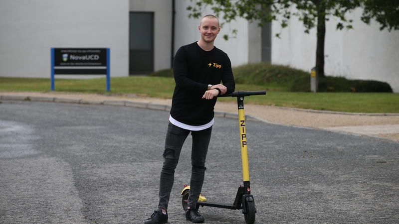 Charlie Gleeson, founder and chief executive of Zipp Mobility