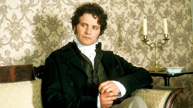 Colin Firth in the BBC's celebrated 1995 TV adaptation of Pride & Prejudice