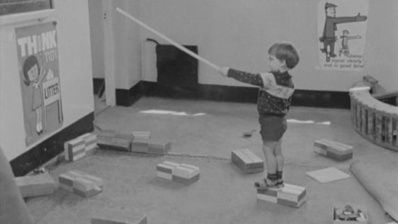 Playgroup in Cabra, 1970