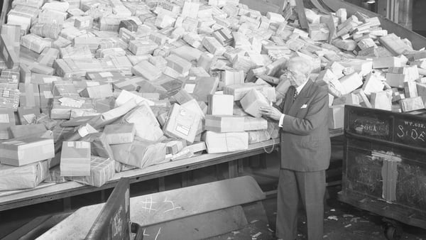 "By 1909, the London Great Central Parcels Office complained that it didn't have enough room in their "cold storage safe" for all the poorly labelled turkeys, which got lost in transit." Photo: Getty Images