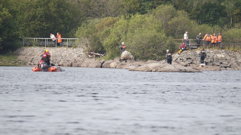 The coast guard and rescue helicopter were involved in the search