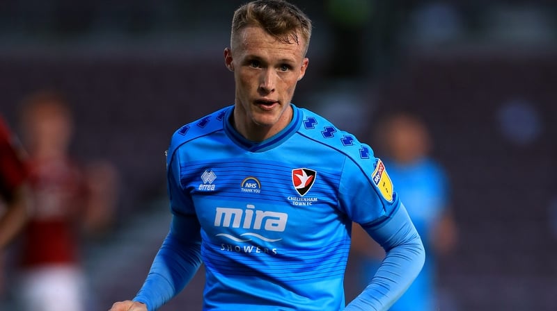 Jake Doyle-Hayes created Cheltenham's first goal