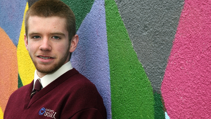 Faolán Ó Cathmhaoil is a fifth-year student from Coláiste Oiriall in Co Monaghan