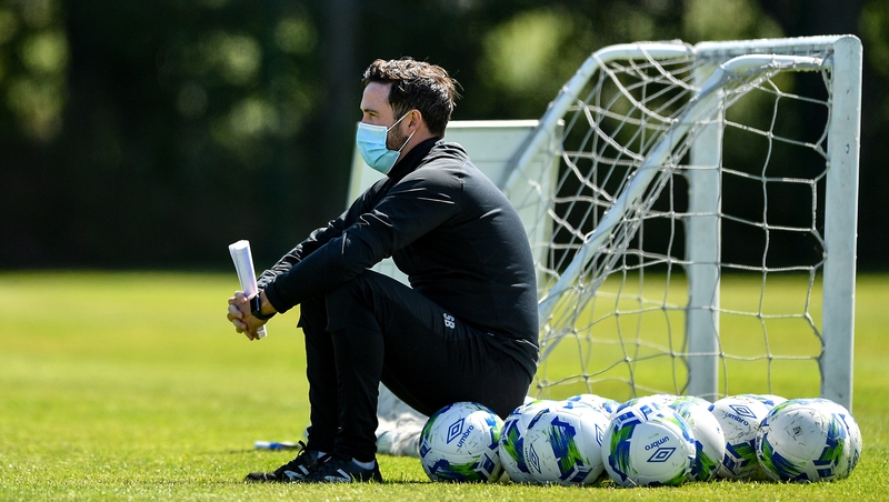 Stephen Bradley's Shamrock Rovers returned to training last week