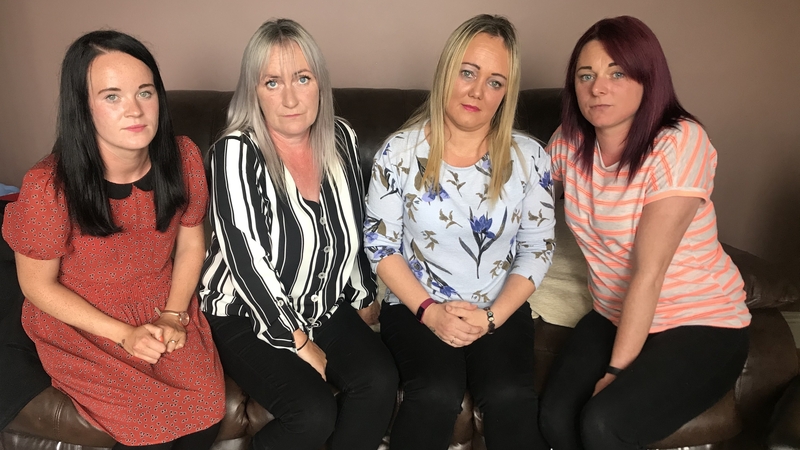 (L-R) Sisters Natalie Lee, Jackie Galligan, Sonya Lee and Aisling Lee