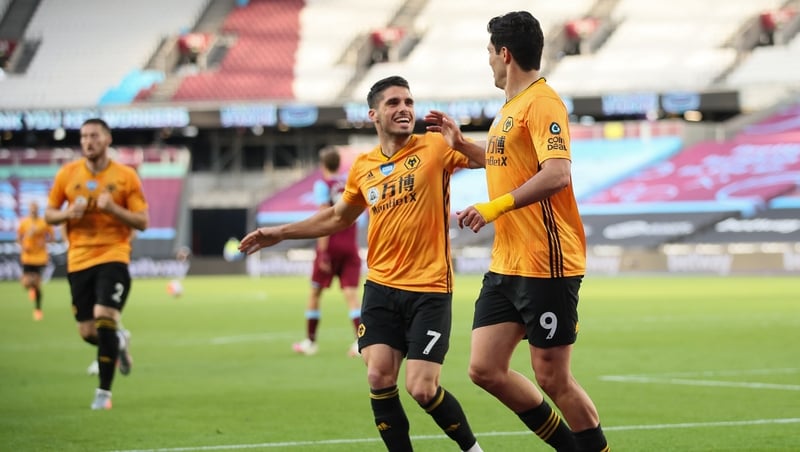 It's a victory which lifts Wolves up to sixth, level on points with Manchester United, while West Ham are now in serious peril at the opposite end of the table