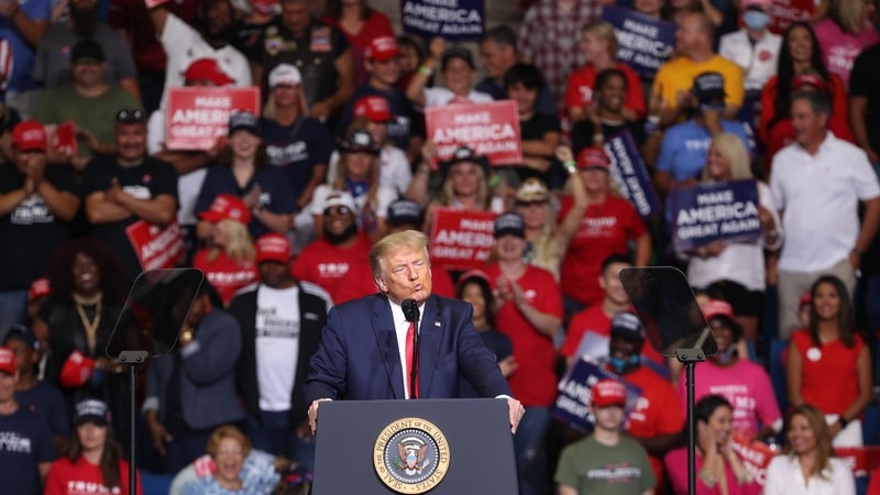 Donald Trump had predicted his first rally would be epic