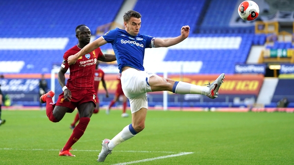 Seamus Coleman was man-of-the-match against Liverpool