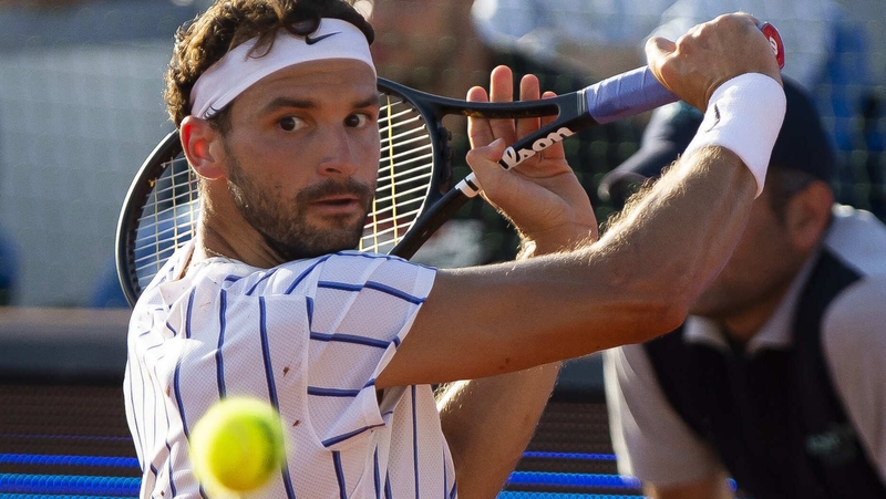 Grigor Dimitrov urged everyone in contact with him over the past few days to take a test for the virus