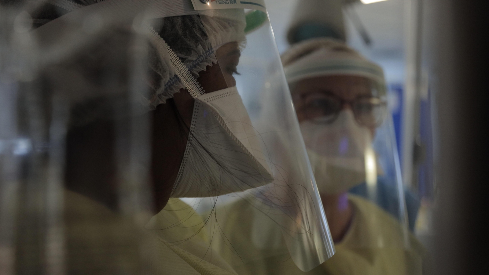 Staff cared for up to 55 patients in the hospital's ICU during the Covid crisis